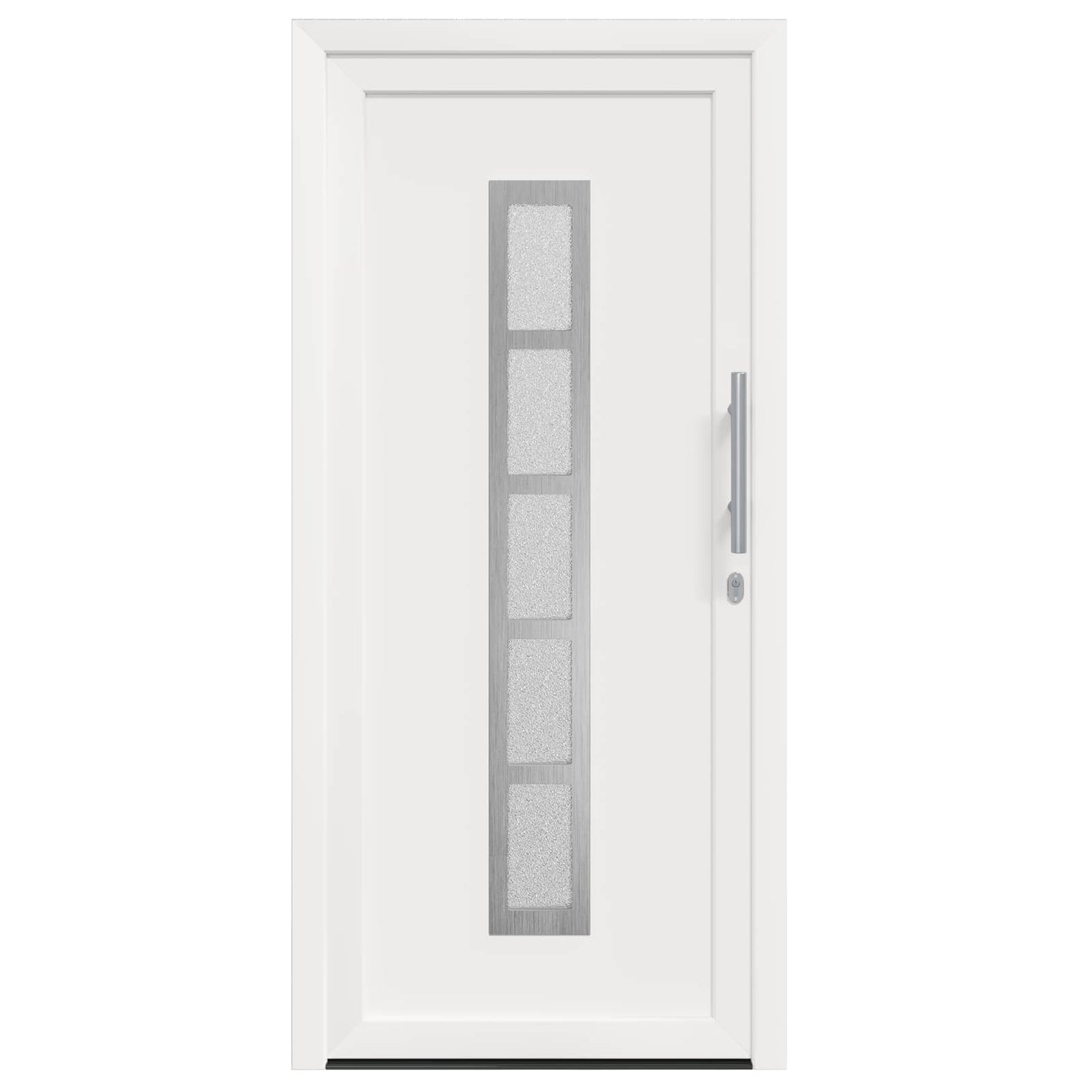 Hoveddør Hvid 98 x 208 cm PVC