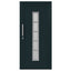Hoveddør Antracit 98 x 208 cm PVC