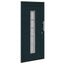 Hoveddør Antracit 88 x 200 cm PVC