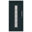 Hoveddør Antracit 98 x 208 cm PVC