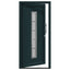 Hoveddør Antracit 108 x 208 cm PVC