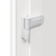 Hoveddør Hvid 88 x 200 cm PVC