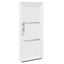 Hoveddør Hvid 88 x 200 cm PVC