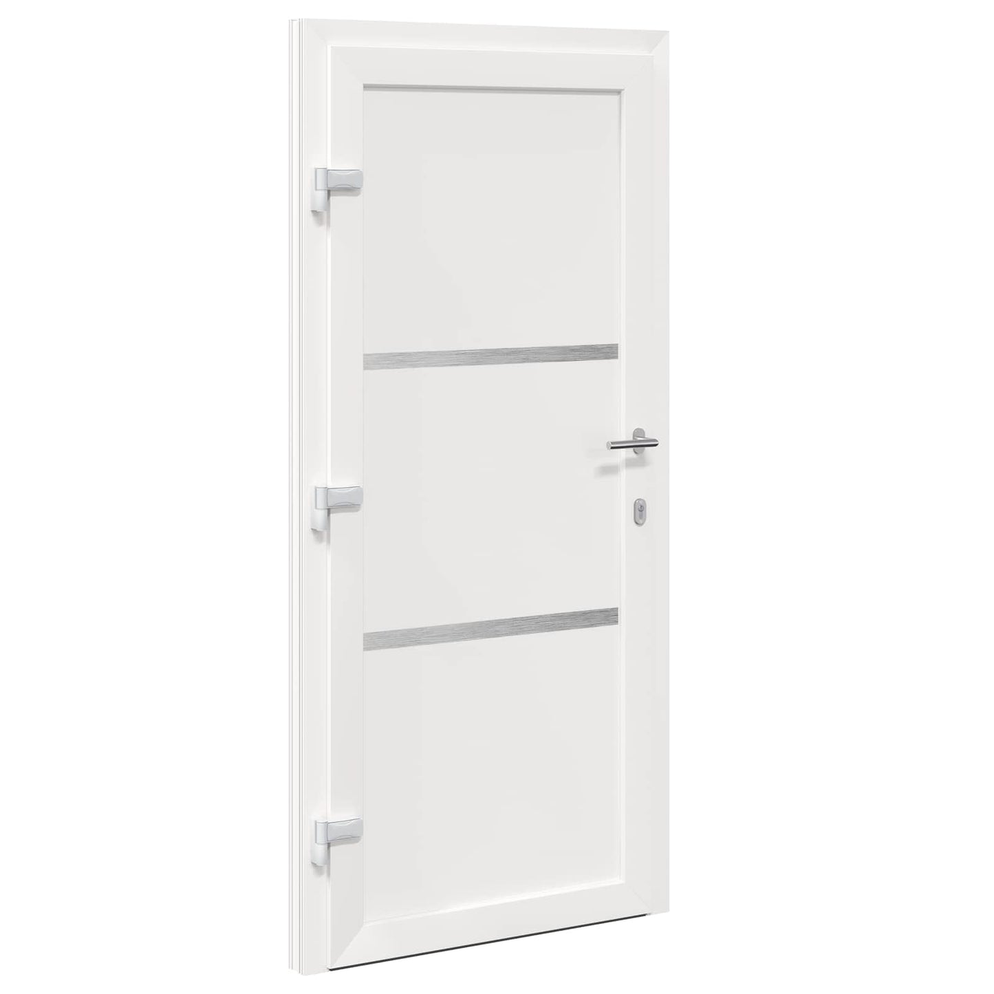 Hoveddør Hvid 88 x 200 cm PVC