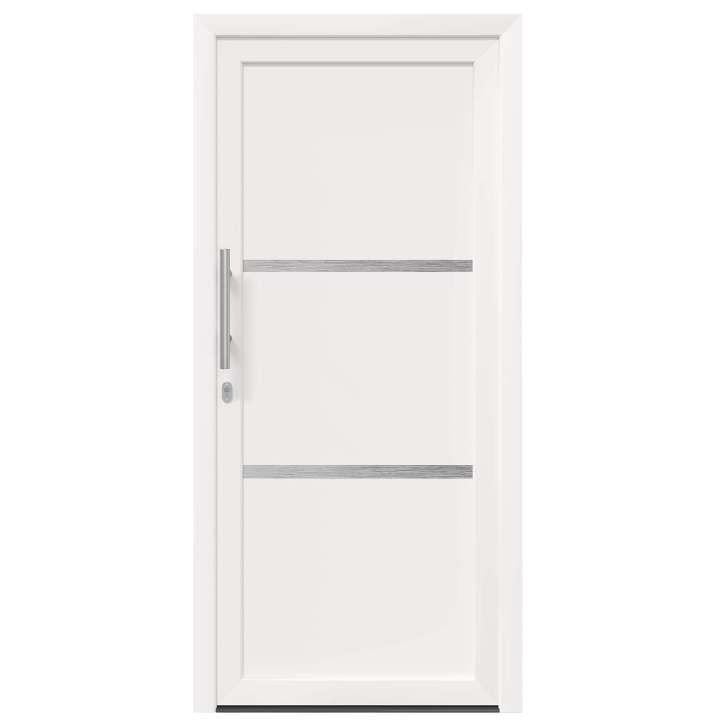 Hoveddør Hvid 98 x 208 cm PVC