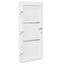 Hoveddør Hvid 108 x 208 cm PVC