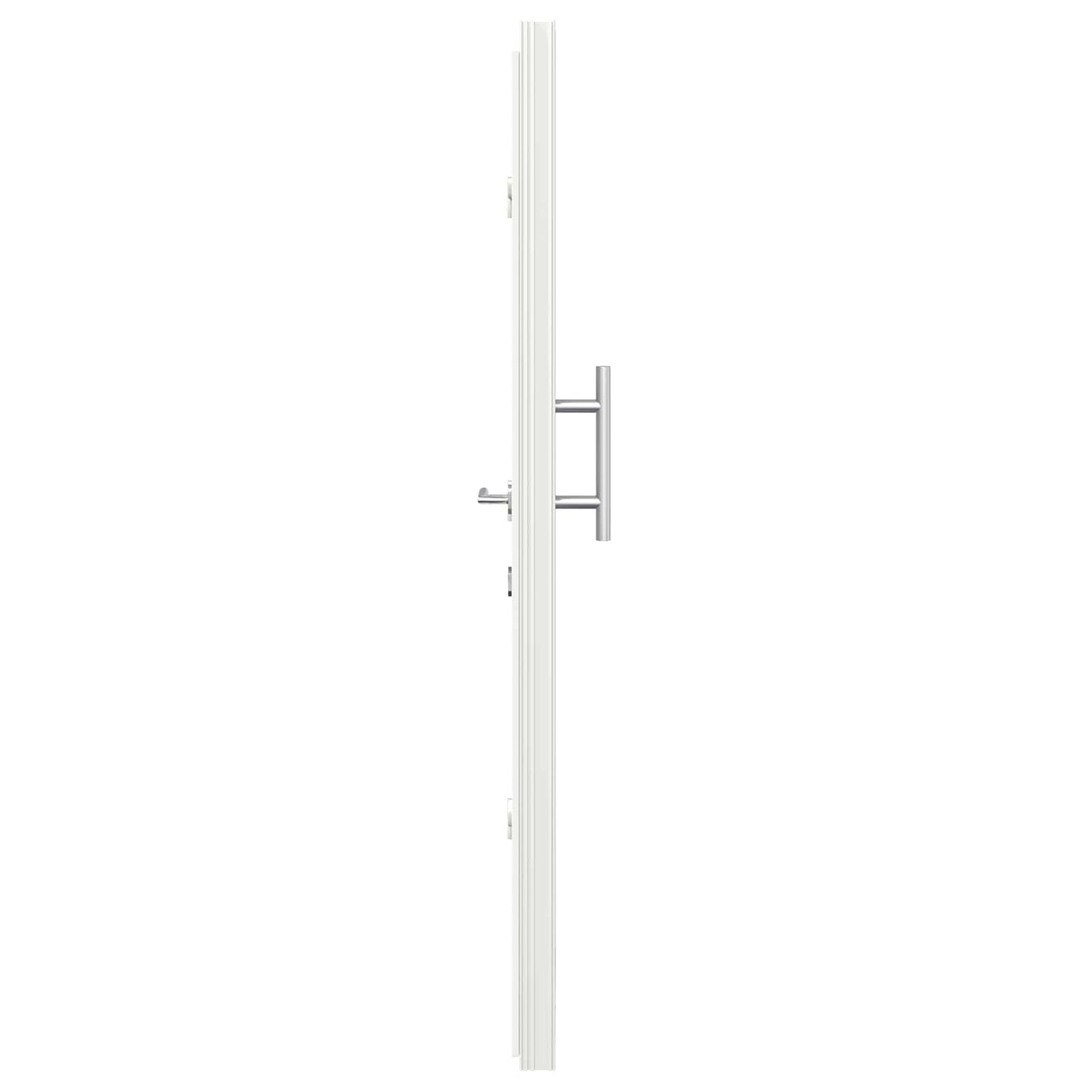 Hoveddør Hvid 108 x 208 cm PVC