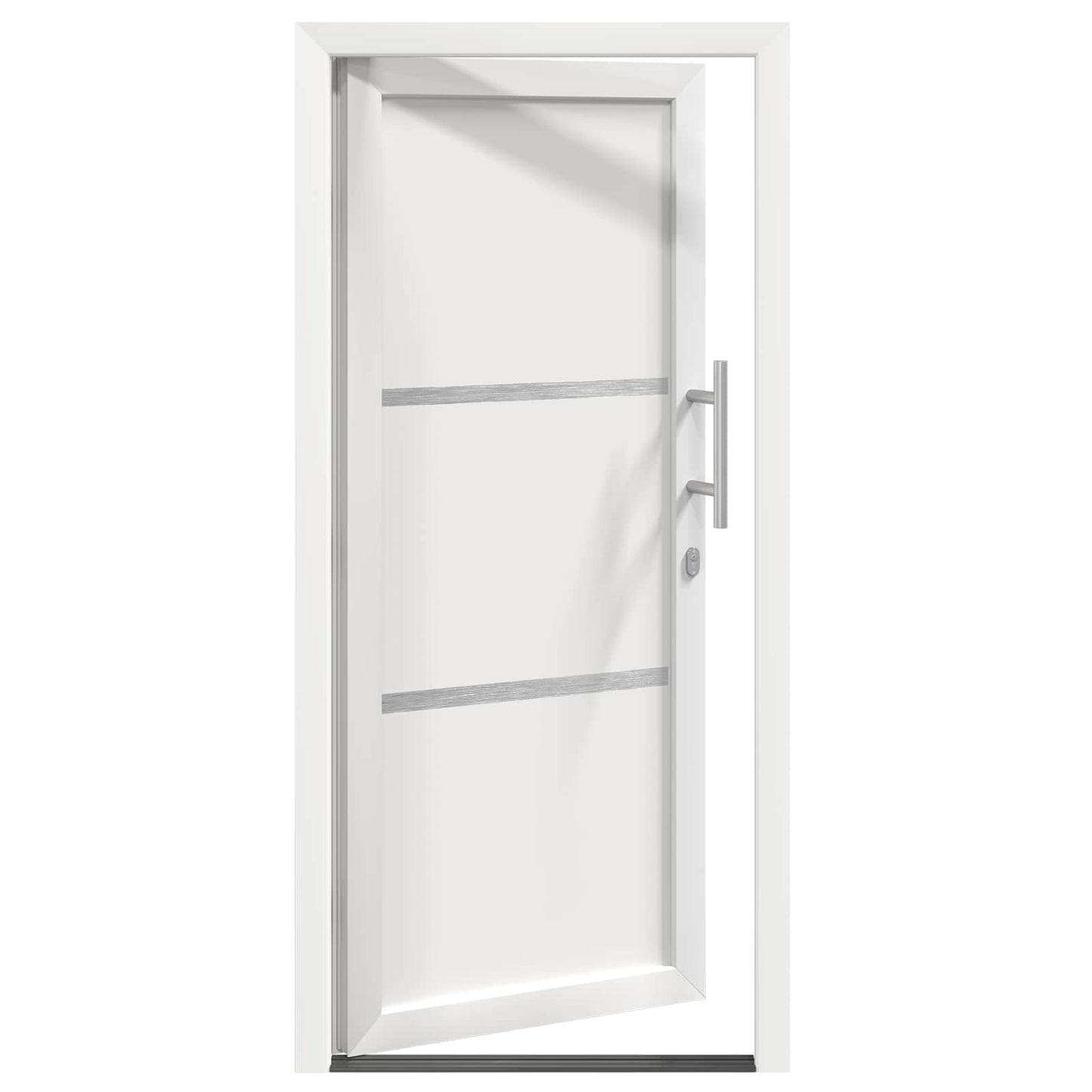 Hoveddør Hvid 88 x 200 cm PVC