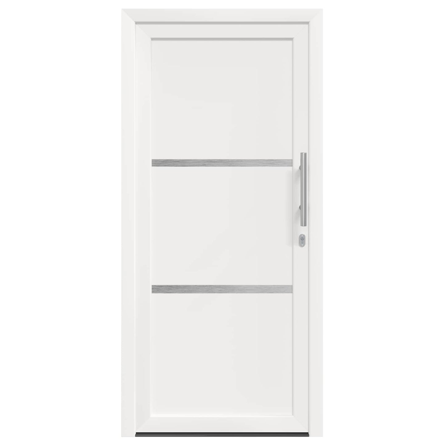 Hoveddør Hvid 88 x 200 cm PVC