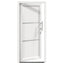 Hoveddør Hvid 98 x 208 cm PVC