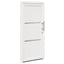Hoveddør Hvid 108 x 208 cm PVC