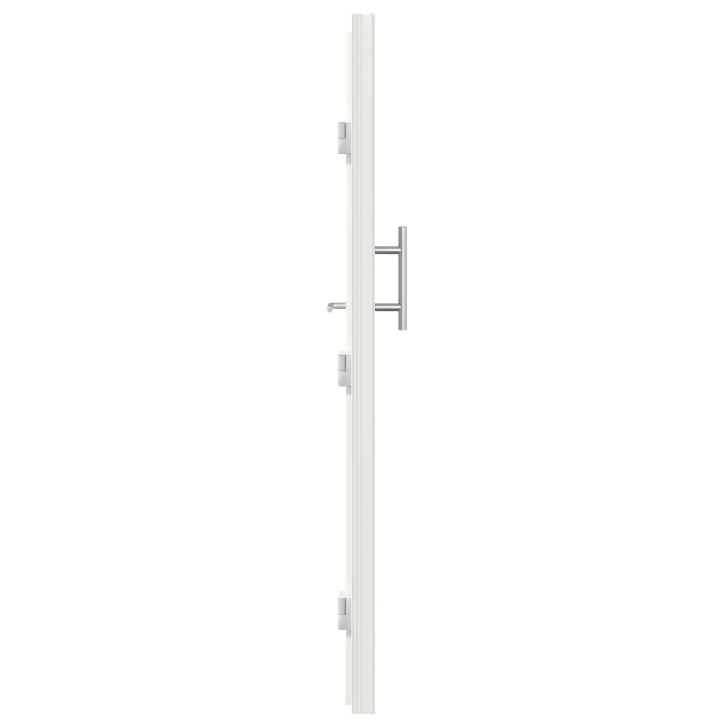 Hoveddør Hvid 108 x 208 cm PVC