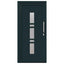 Hoveddør Antracit 108 x 208 cm PVC