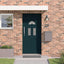Hoveddør Antracit 110 x 210 cm PVC