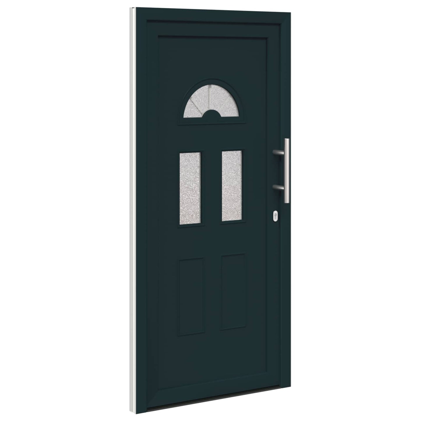 Hoveddør Antracit 110 x 210 cm PVC