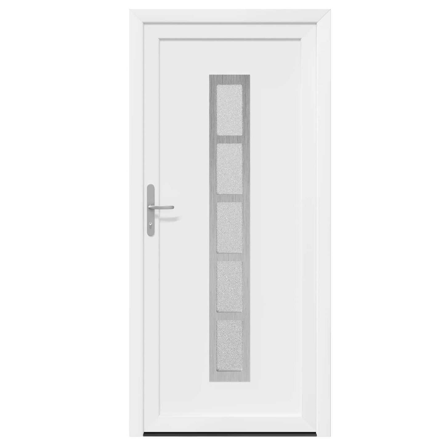 Hoveddør Hvid 88 x 200 cm PVC