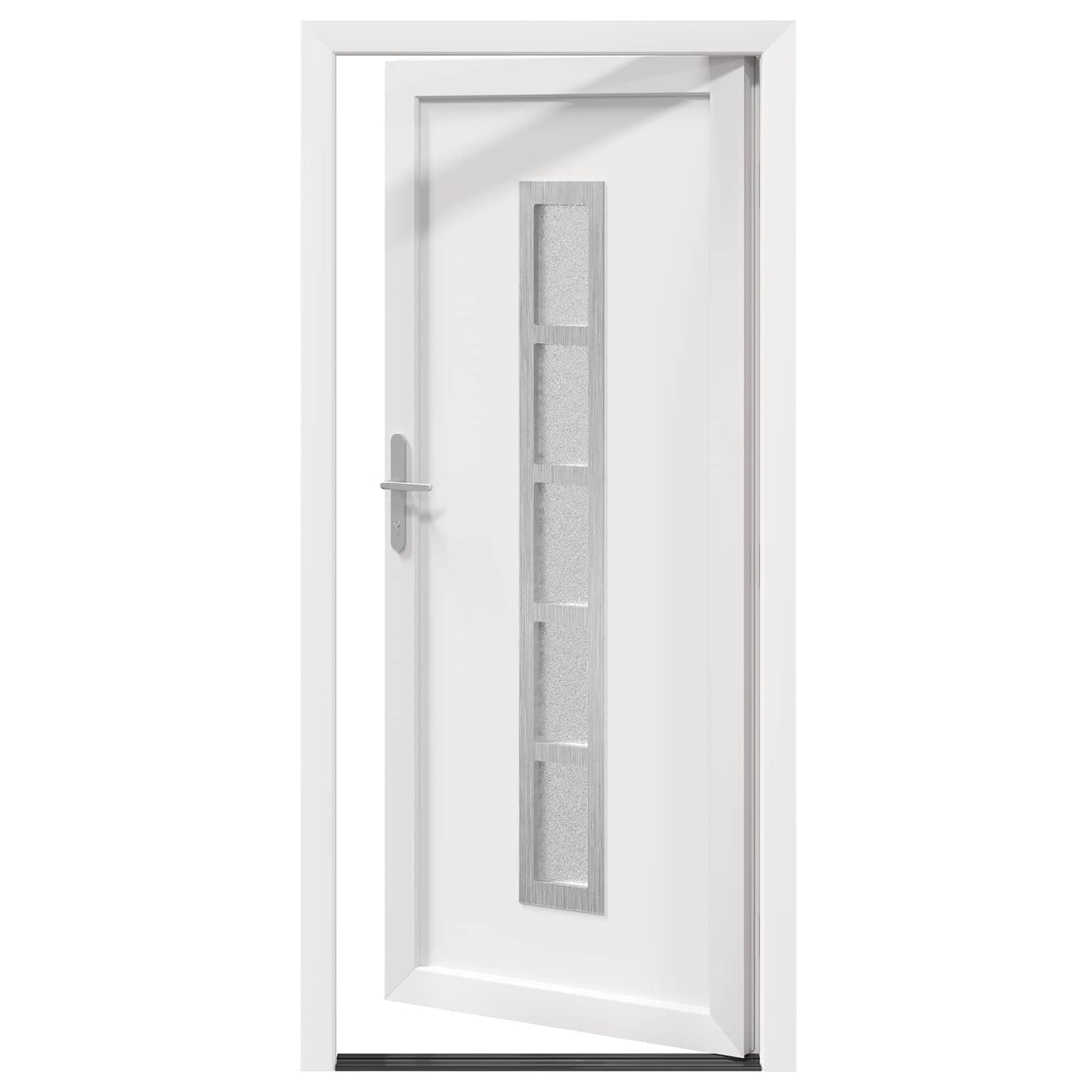 Hoveddør Hvid 98 x 200 cm PVC