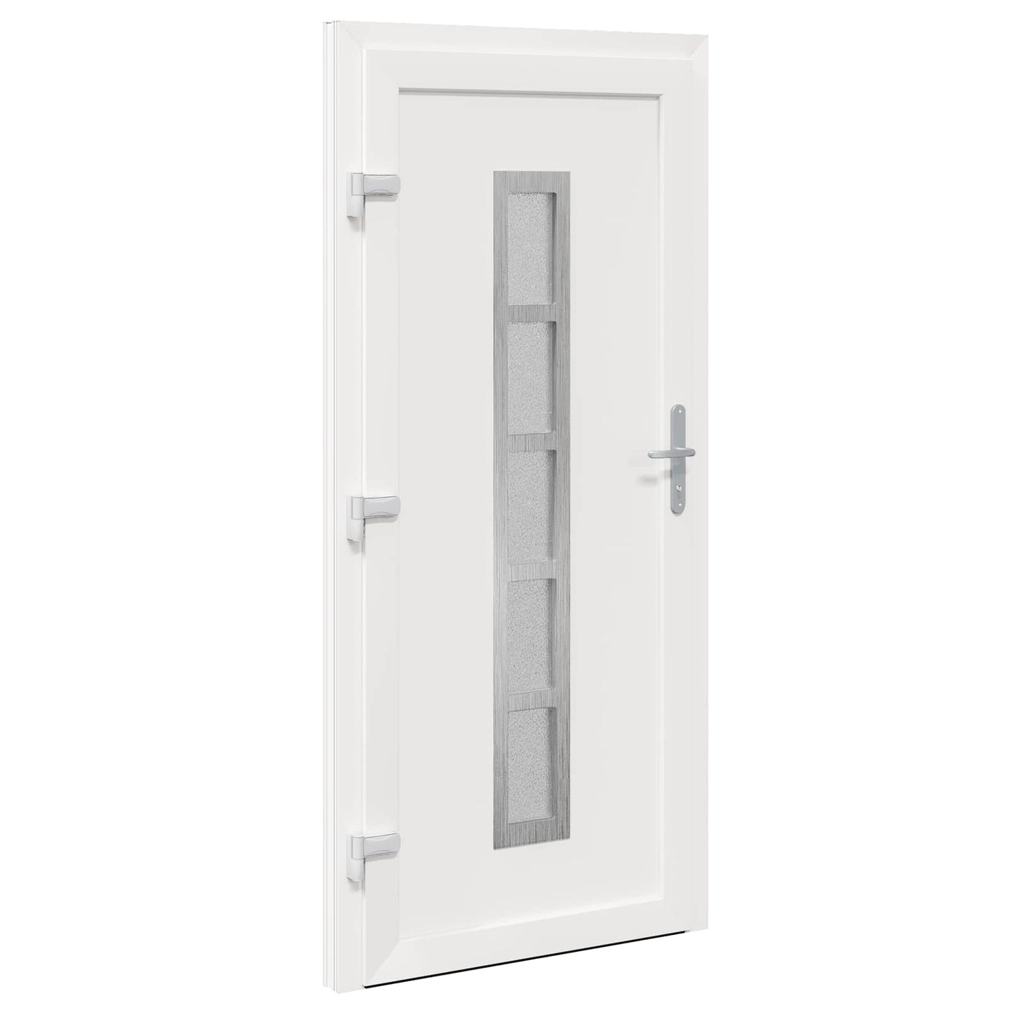 Hoveddør Hvid 98 x 208 cm PVC