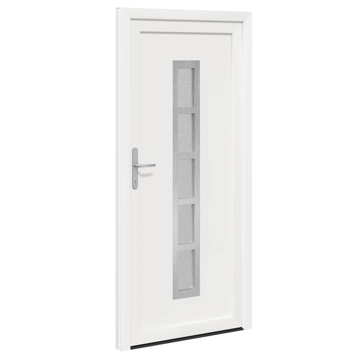 Hoveddør Hvid 108 x 208 cm PVC