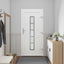 Hoveddør Hvid 98 x 200 cm PVC