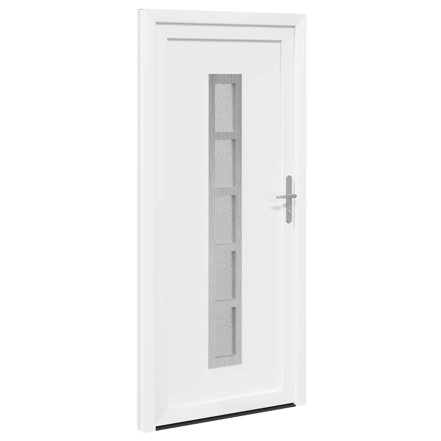 Hoveddør Hvid 98 x 200 cm PVC