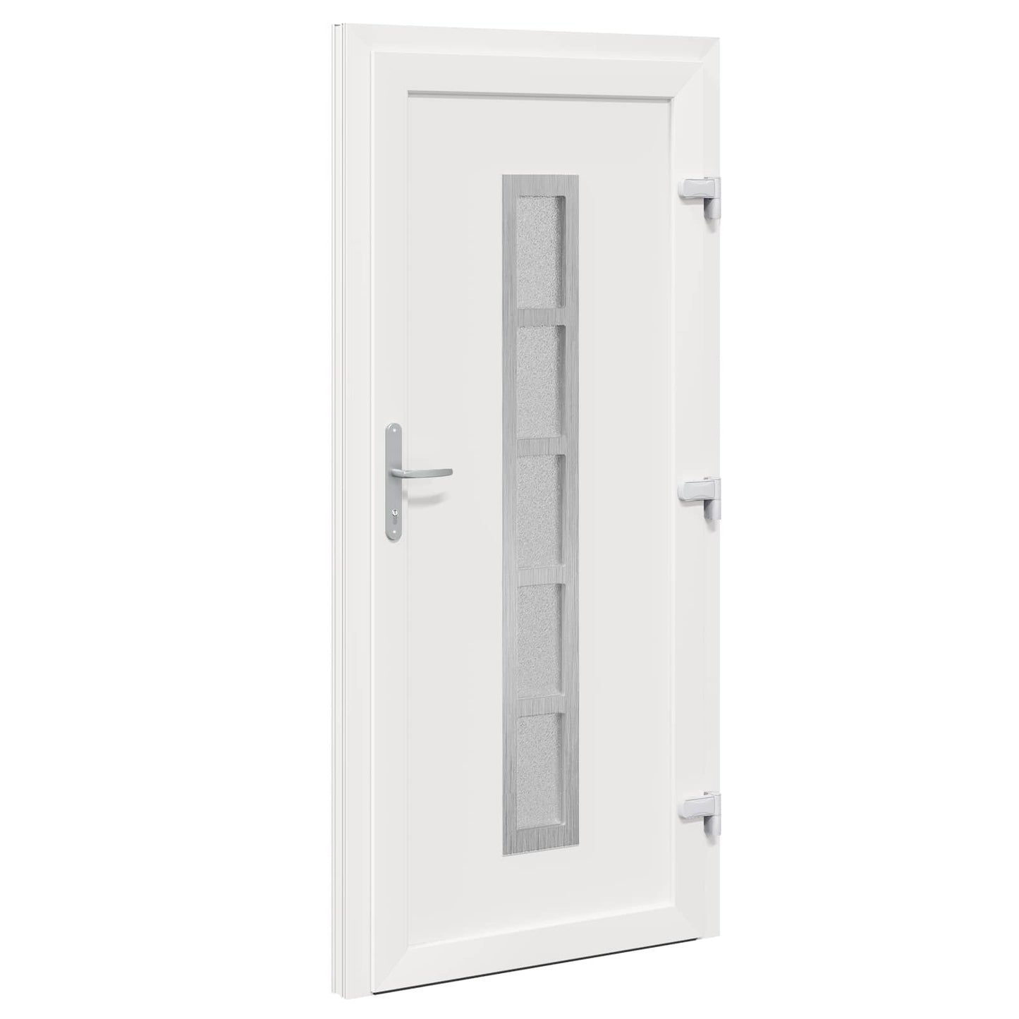 Hoveddør Hvid 98 x 208 cm PVC