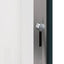 Hoveddør Antracit 88 x 200 cm PVC
