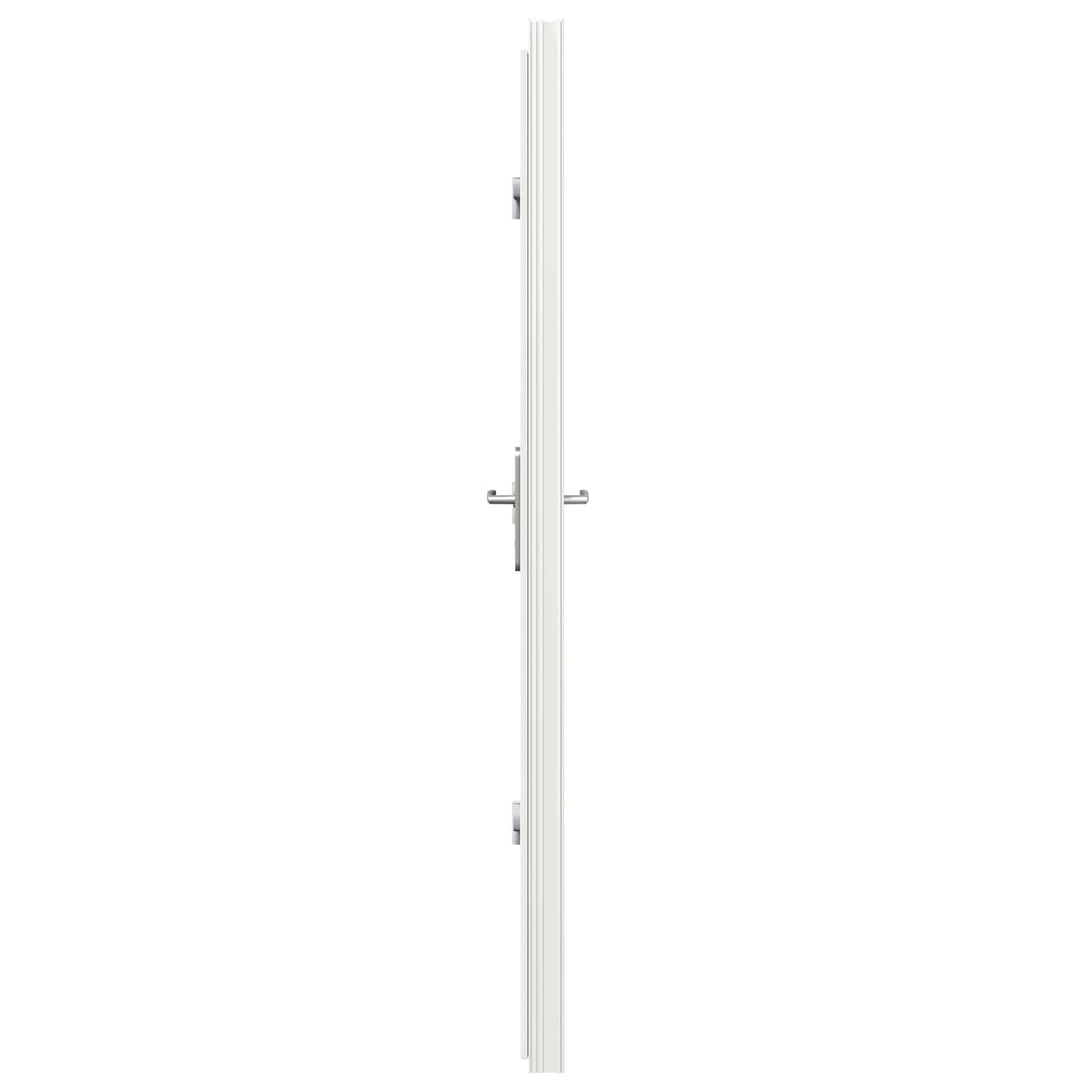 Hoveddør Antracit 98 x 200 cm PVC