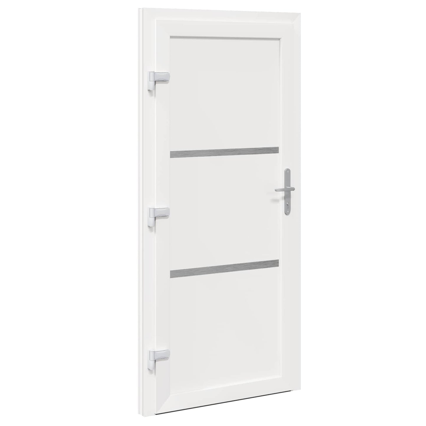 Hoveddør Hvid 88 x 200 cm PVC
