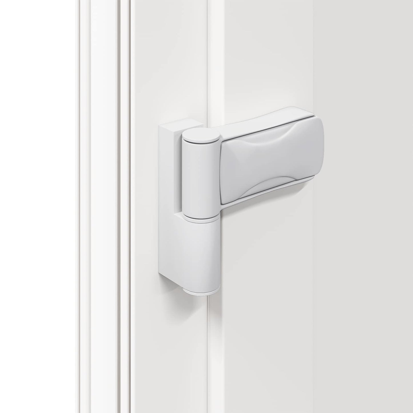 Hoveddør Hvid 98 x 200 cm PVC