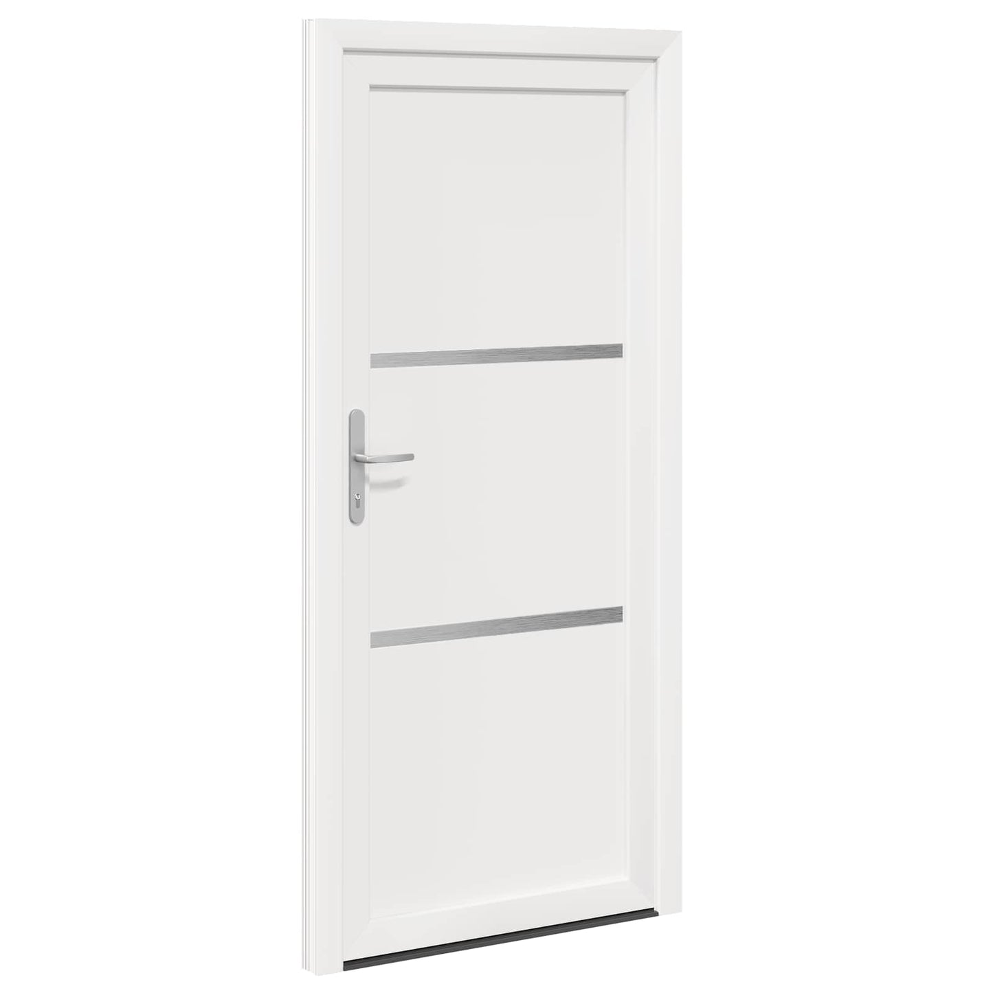 Hoveddør Hvid 98 x 200 cm PVC