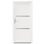 Hoveddør Hvid 98 x 200 cm PVC