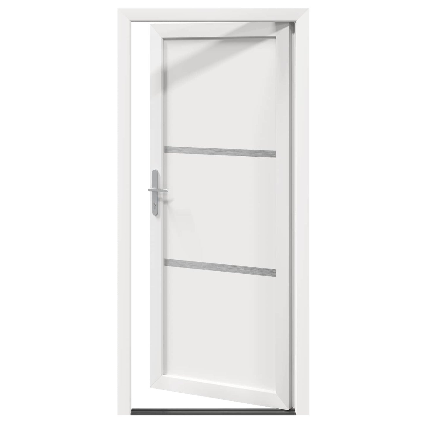 Hoveddør Hvid 98 x 208 cm PVC