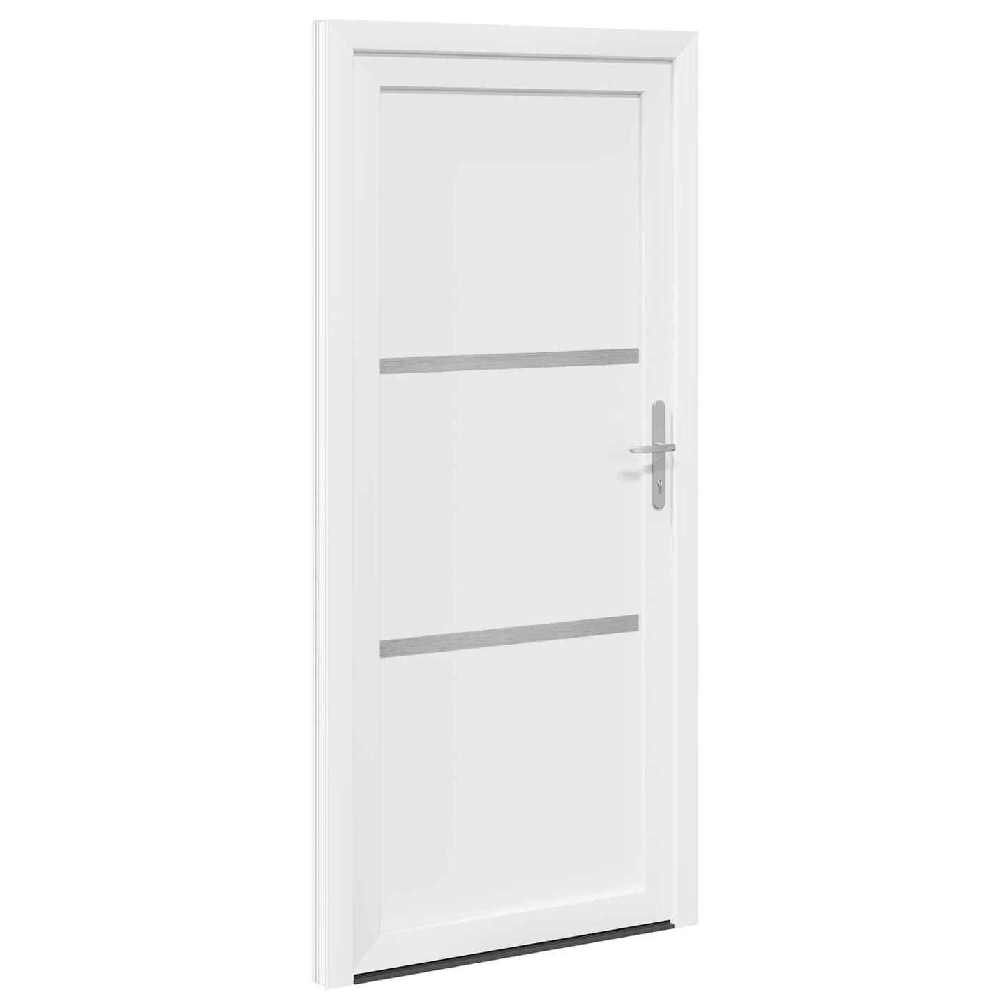Hoveddør Hvid 98 x 200 cm PVC
