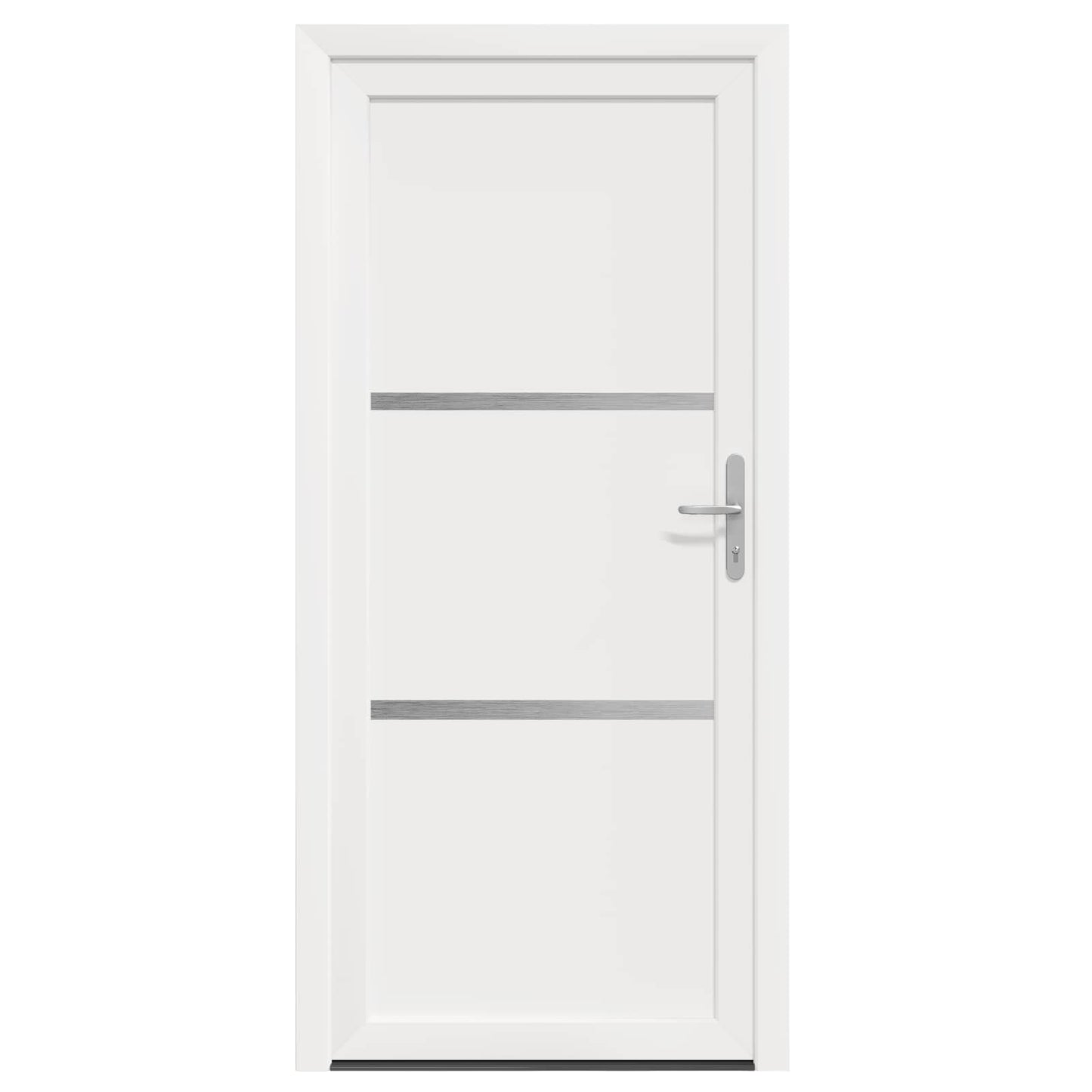 Hoveddør Hvid 98 x 200 cm PVC