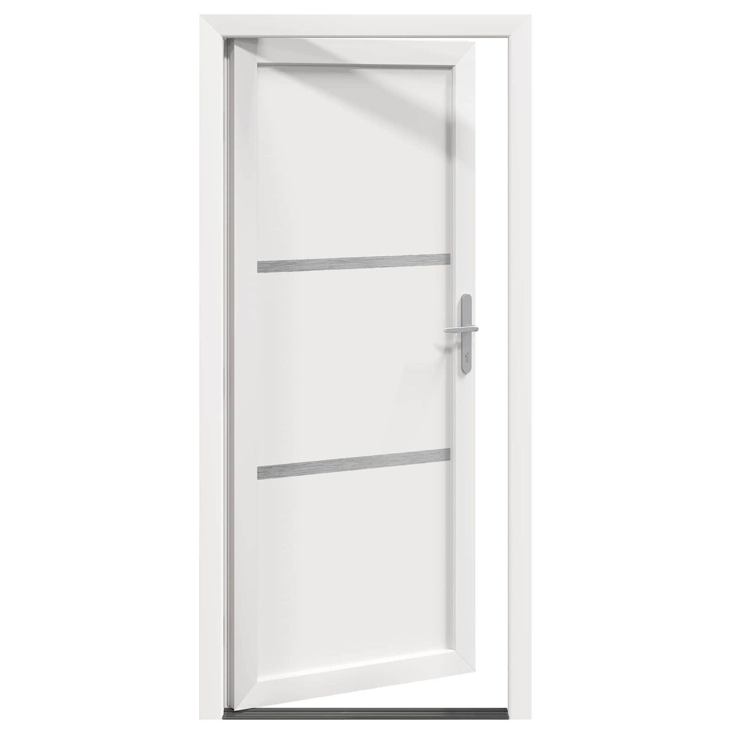 Hoveddør Hvid 98 x 208 cm PVC