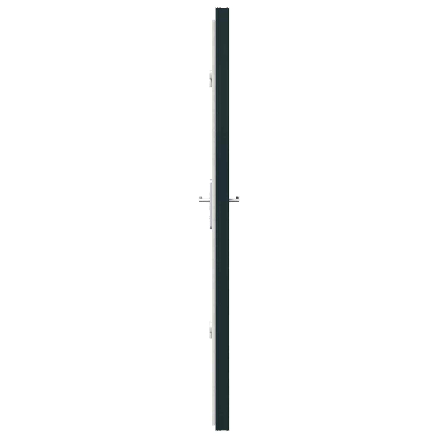 Hoveddør Antracit 98 x 208 cm PVC