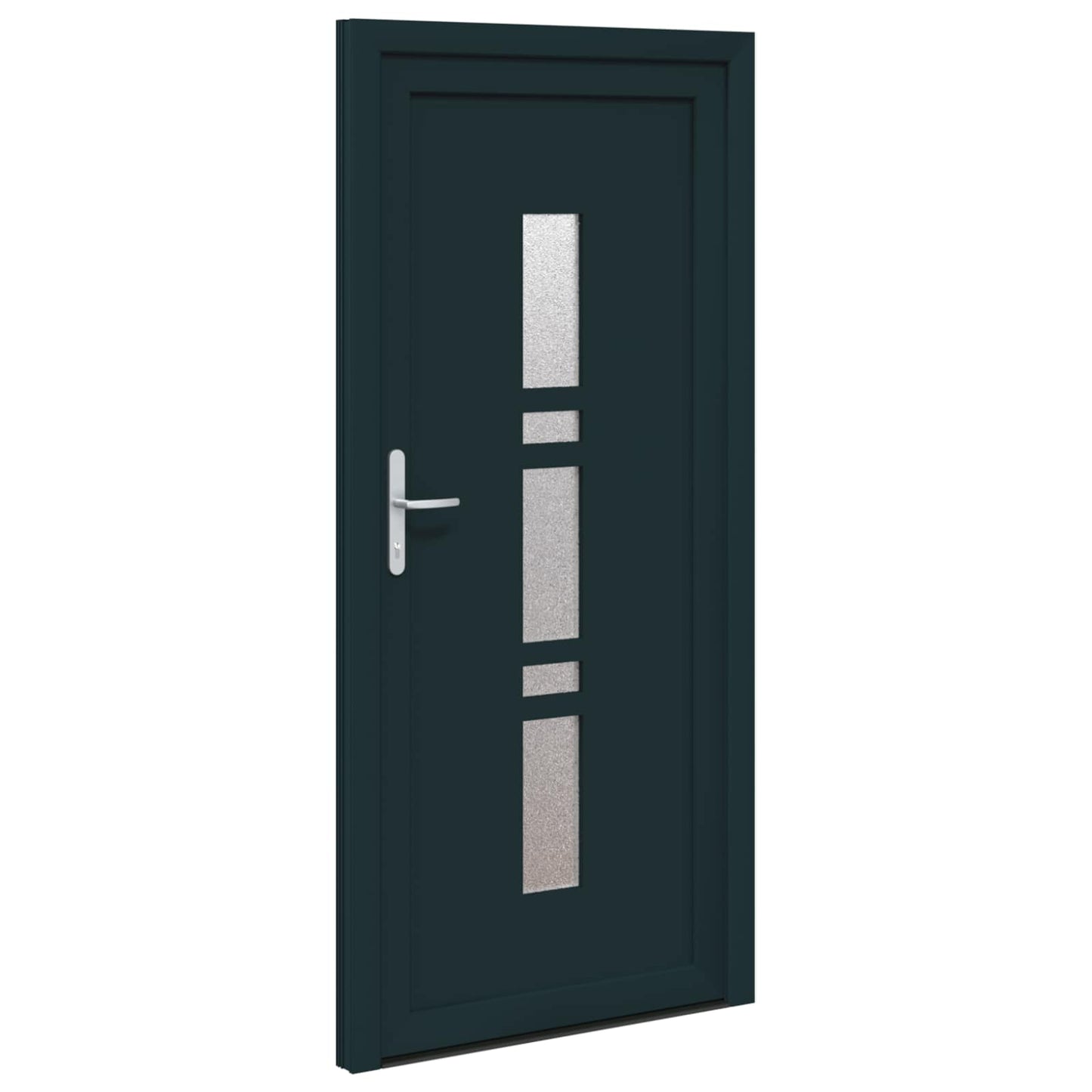 Hoveddør Antracit 108 x 208 cm PVC