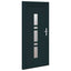 Hoveddør Antracit 88 x 200 cm PVC