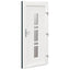 Hoveddør Antracit 98 x 208 cm PVC