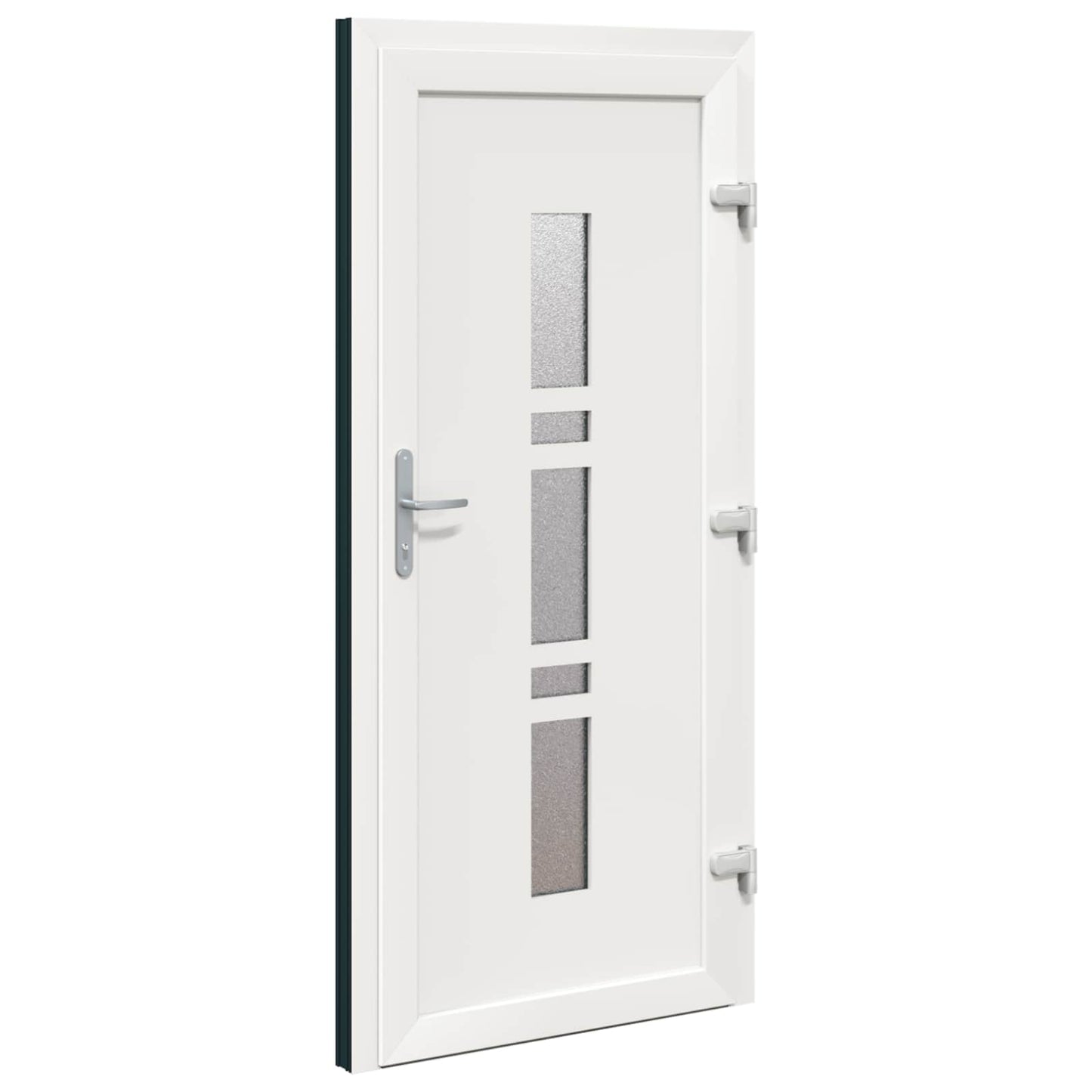 Hoveddør Antracit 108 x 208 cm PVC