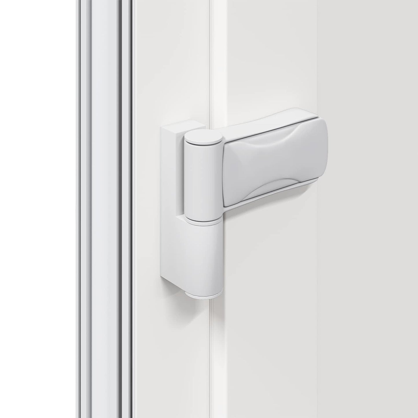 Hoveddør Antracit 98 x 198 cm PVC