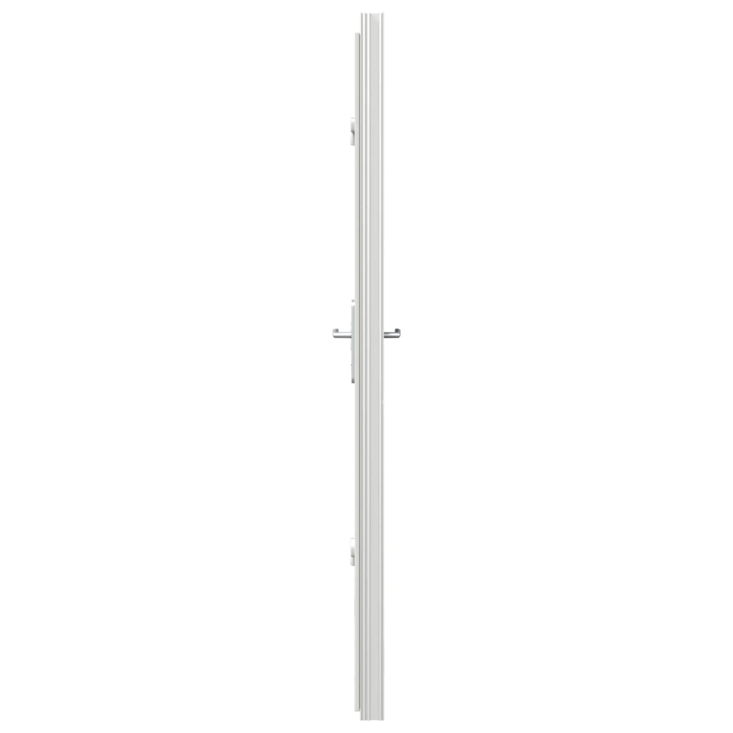 Hoveddør Antracit 98 x 208 cm PVC