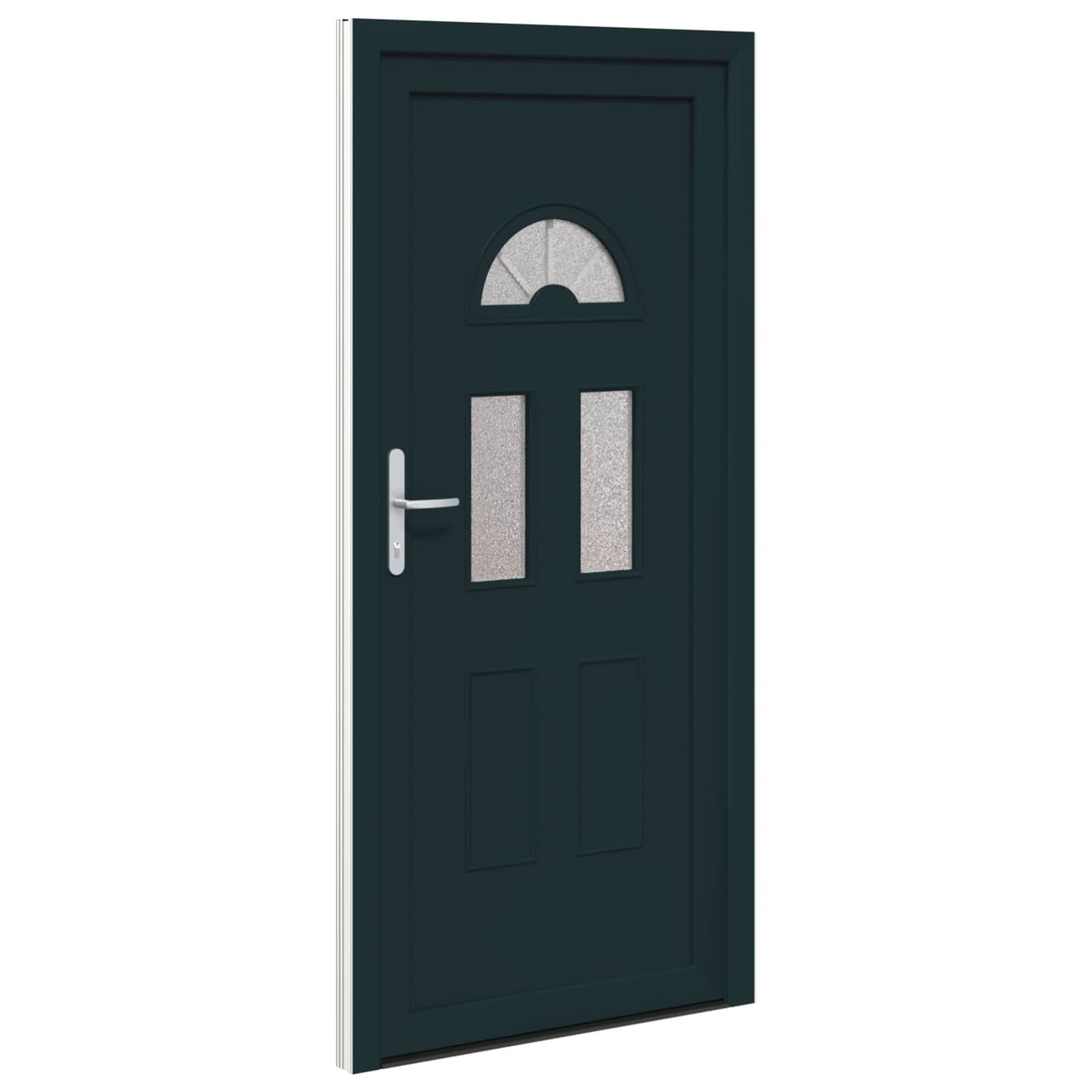 Hoveddør Antracit 110 x 210 cm PVC