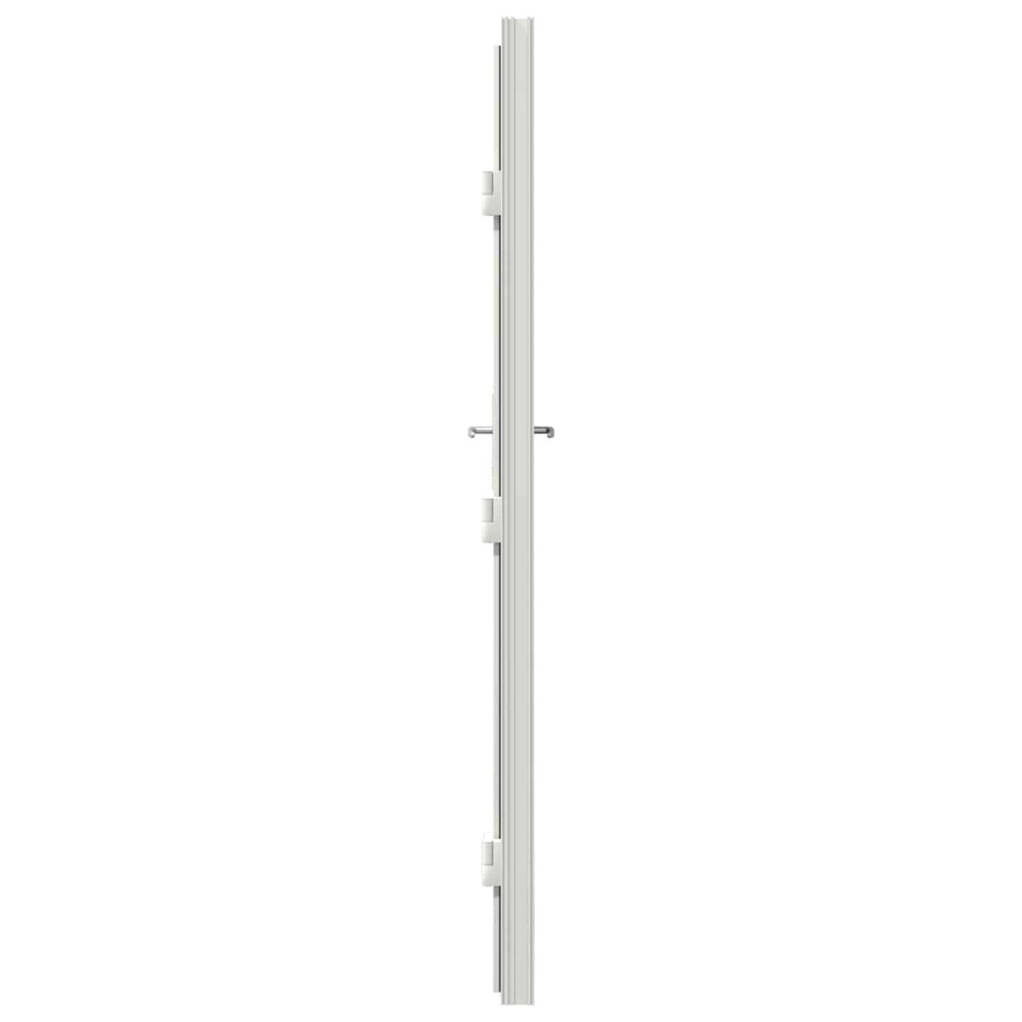 Hoveddør Antracit 88 x 200 cm PVC