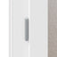 Sideskabsdør Antracit 98 x 198 cm PVC