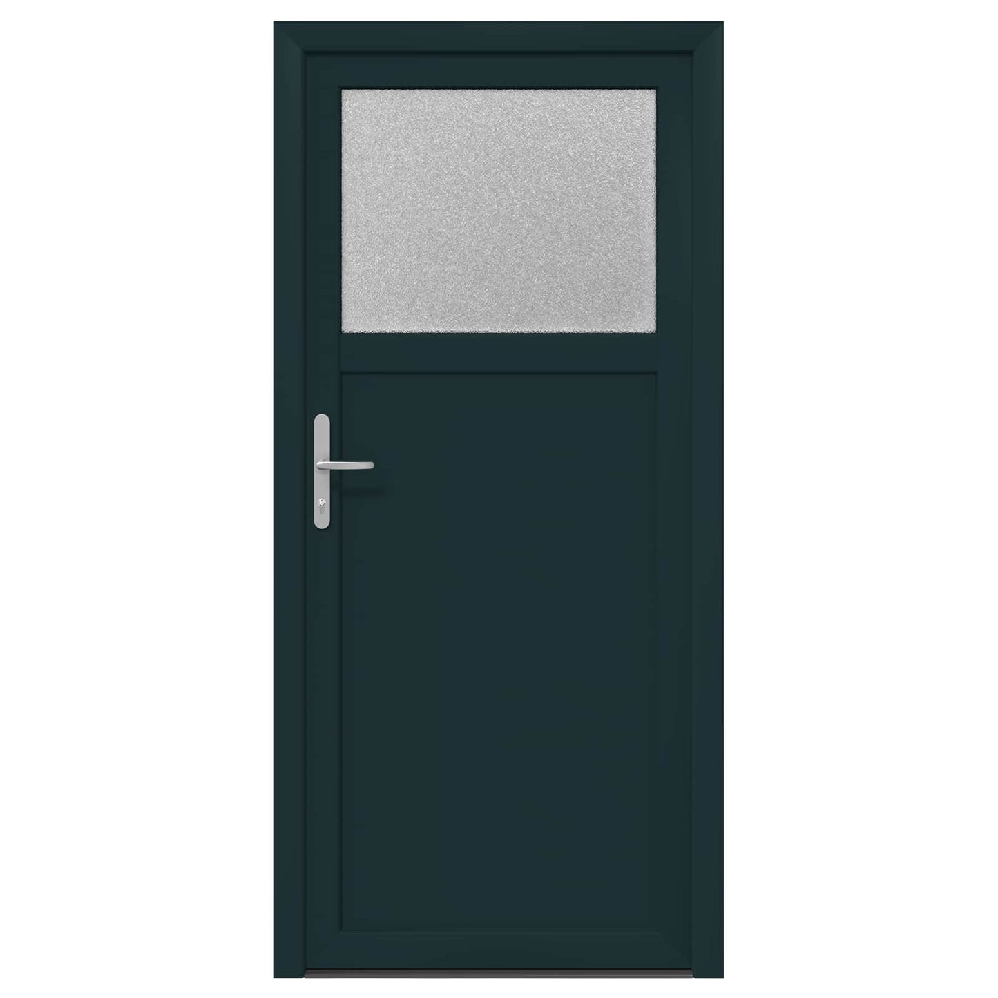 Sideskabsdør Antracit 98 x 198 cm PVC