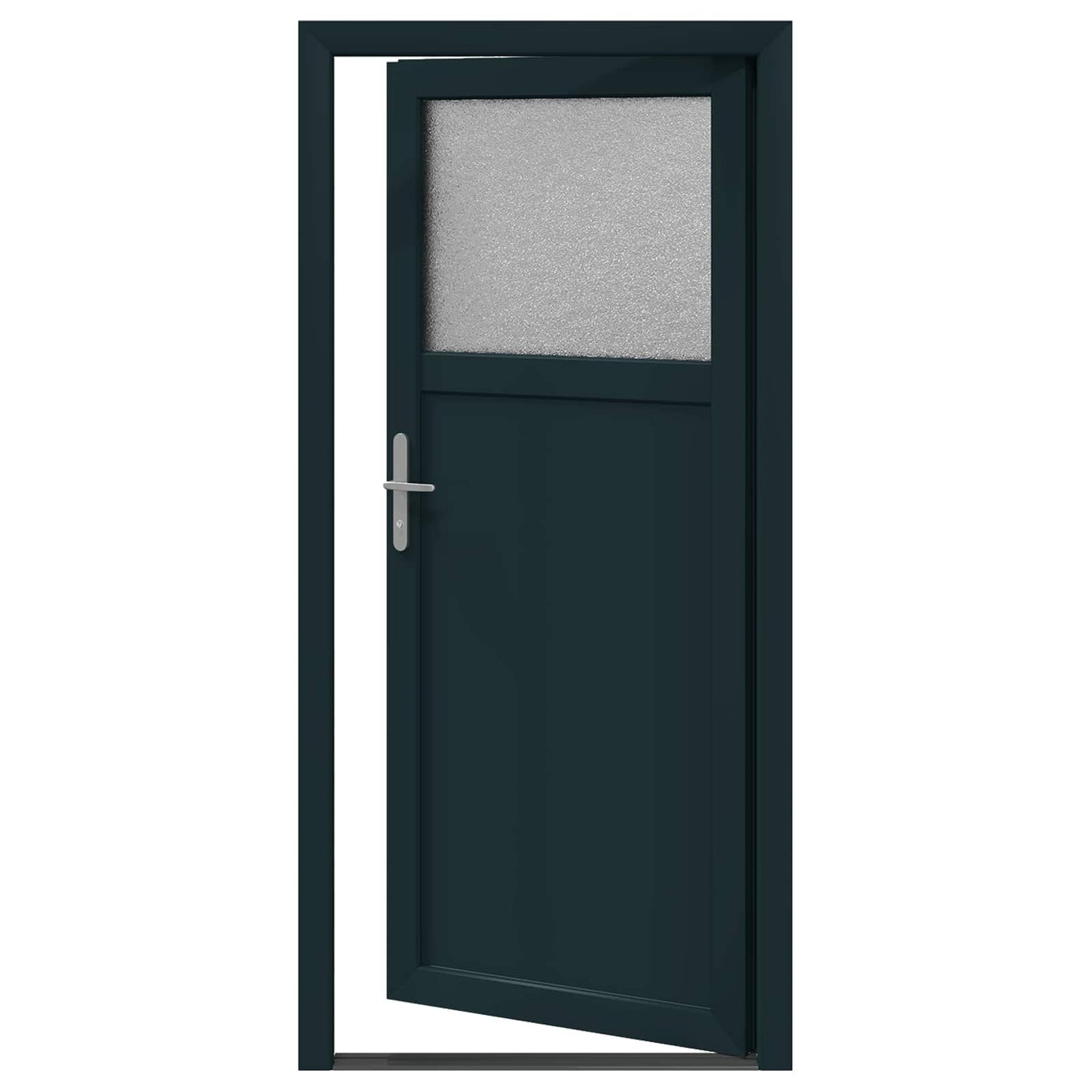 Sideskabsdør Antracit 88 x 198 cm PVC