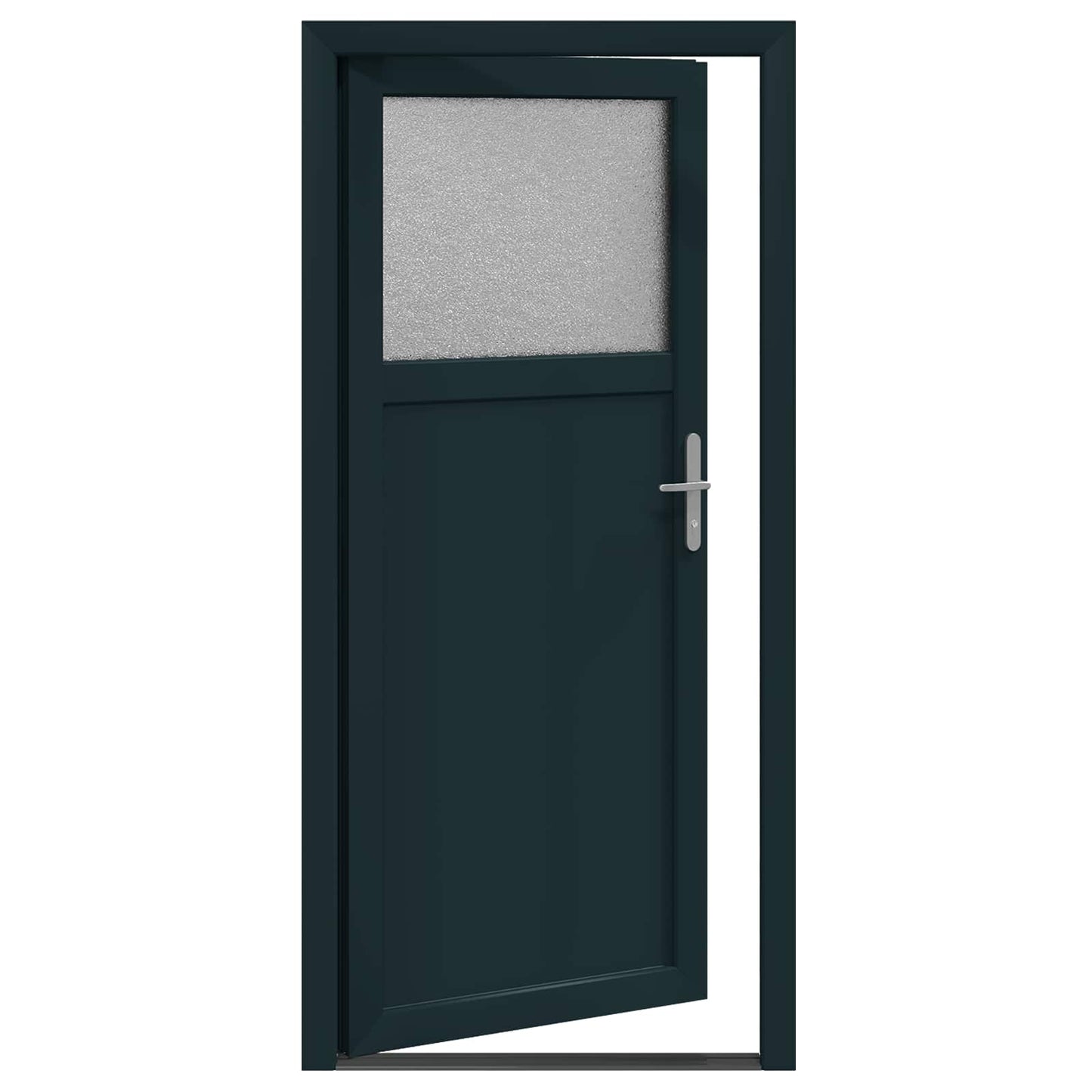 Sideskabsdør Antracit 98 x 198 cm PVC