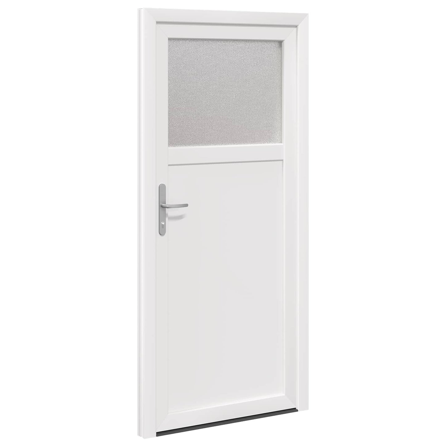 Sideskabsdør Hvid 88 x 198 cm PVC